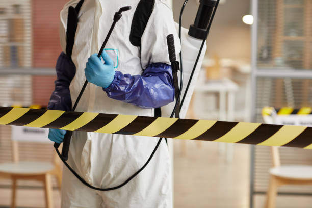 Professional Infectious Disease Decontamination technician working in Jackson, MI